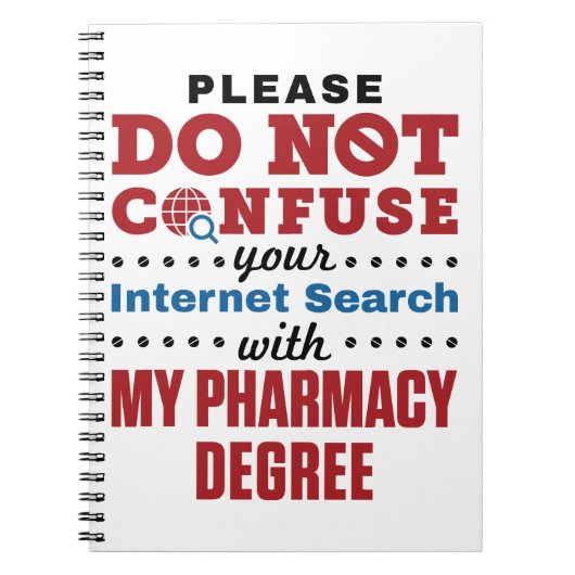 Farmacotherapie Funny Quote Pharmacy Grage Notitieboek (Voorkant)