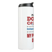 Farmacotherapie Funny Quote Pharmacy Grage Thermosbeker (Gedraaid links)