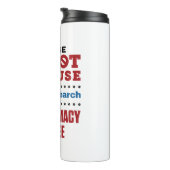 Farmacotherapie Funny Quote Pharmacy Grage Thermosbeker (Geroteerd rechts)