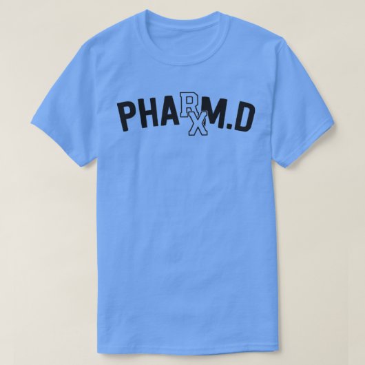 Farmacotherapie Gifts Funny Pharmacy Student Rx Ph T-shirt (Design voorkant)