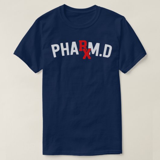 Farmacotherapie Gifts Funny Pharmacy Student TShir T-shirt (Design voorkant)