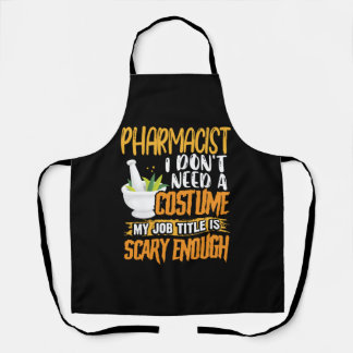Farmacotherapie Halloween Costume Schort