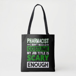 Farmacotherapie Halloween Costume Tote Bag