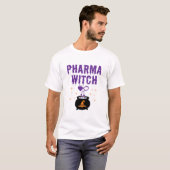 Farmacotherapie Halloween Pharmacy Tech Pharma Wit T-shirt (Voorkant volledig)