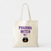 Farmacotherapie Halloween Pharmacy Tech Pharma Wit Tote Bag (Achterkant)