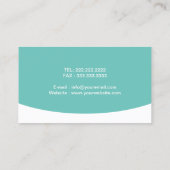 Farmacotherapie Medische pil Logo Professional Bla Visitekaartje (Achterkant)