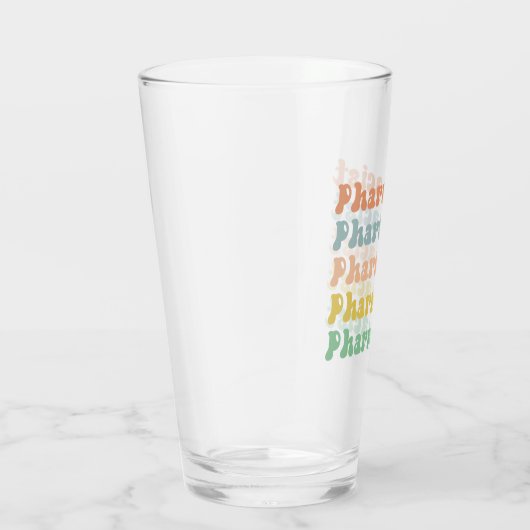 Farmacotherapie Retro Groovy Glas (Rechts)