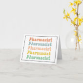 Farmacotherapie Retro Groovy Kaart (Gele Bloem)