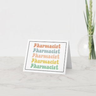 Farmacotherapie Retro Groovy Kaart