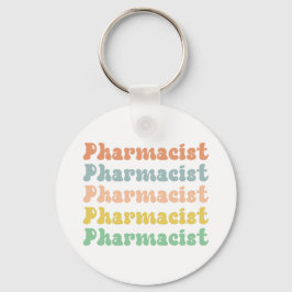 Farmacotherapie Retro Groovy Sleutelhanger