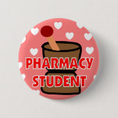 FARMACY STUDENT RONDE BUTTON 5,7 CM (Voorkant)