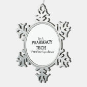 FARMACY TECH TIN SNEEUWVLOK ORNAMENT (Rechts)