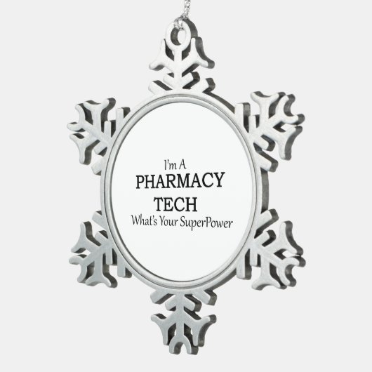 FARMACY TECH TIN SNEEUWVLOK ORNAMENT (Rechts)
