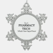 FARMACY TECH TIN SNEEUWVLOK ORNAMENT (Voorkant)