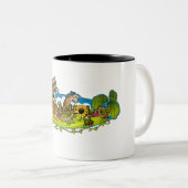 Farmafolic Logo tweetone Mok (Voorkant rechts)