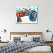 FarmAll-tractor Canvas Afdruk (Insitu (Slaapkamer))