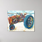 FarmAll-tractor Canvas Afdruk (Voorkant)