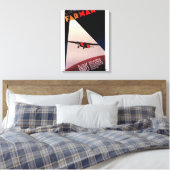 Farman Airlines Farman 300 Monoplane Promo Post Canvas Afdruk (Insitu (Slaapkamer))
