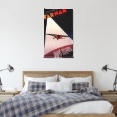 Farman Airlines Farman 300 Monoplane Promo Post Canvas Afdruk (Insitu (Slaapkamer))