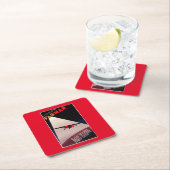 Farman Airlines Farman 300 Monoplane Promo Poste Kartonnen Onderzetters (Insitu)