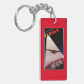 Farman Airlines Farman 300 Monoplane Promo Poste Sleutelhanger (Voorkant Links)