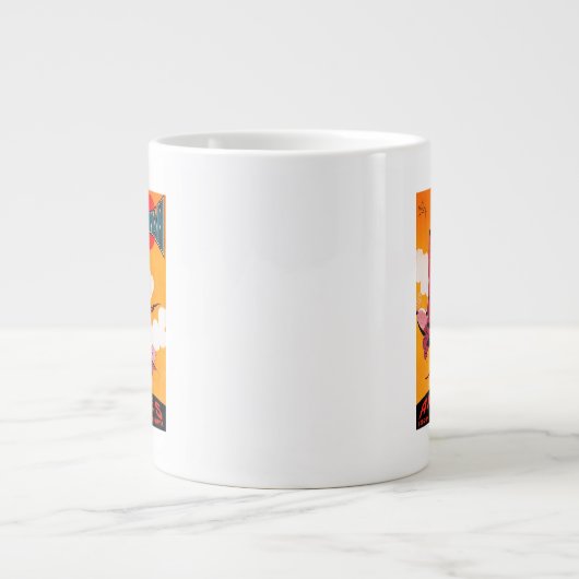 Farman Brothers Airlines F-170 Monoplane Poster Grote Koffiekop (Voorkant)