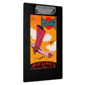 Farman Brothers Airlines F-170 Monoplane Poster Klembord (Rechts)