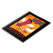 Farman Brothers Airlines F-170 Monoplane Poster Notitieboek (Linkerzijde)