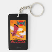 Farman Brothers Airlines F-170 Monoplane Poster Sleutelhanger (achterkant)