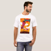 Farman Brothers Airlines F-170 Monoplane Poster T-shirt (Voorkant volledig)