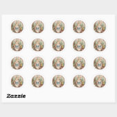 Farmcore Ramen Bunny Ronde Sticker (Vel)