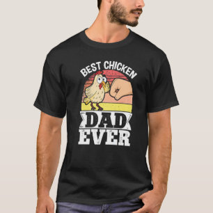 Farmer Animal Pet Best Chicken Pap Ever Kippen T-shirt