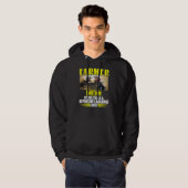 Farmer Attach Flying Tools Offsive Language Hoodie (Voorkant volledig)