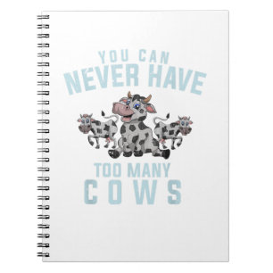 Farmer Boerderij Animal Funny Koe Lover Cute Koe.  Notitieboek