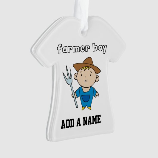 Farmer Boy Ornament (voorkant)