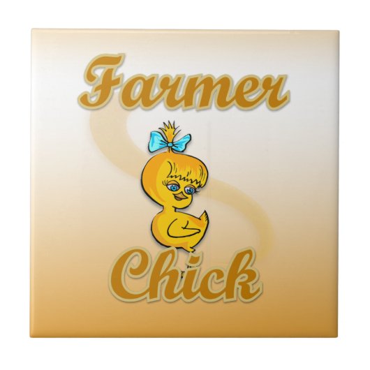 Farmer Chick Tegeltje (Voorkant)