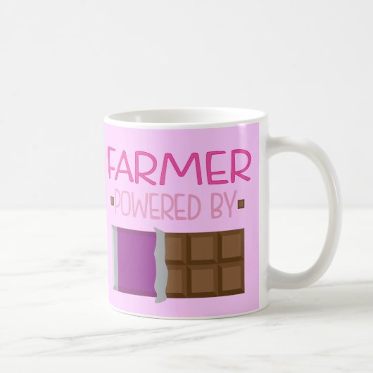 Farmer Chocolate Gift voor haar Koffiemok (Rechts)