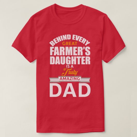 Farmer Daughters papa T-shirt (Design voorkant)