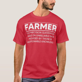 Farmer Definition Funny Farming Gift Funny Farmer T-shirt