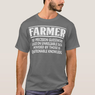 Farmer Definition Funny Farming Gift T-shirt