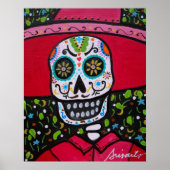 FARMER DIA DE LOS MUERTOS BONITO POSTER (Voorkant)