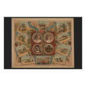 Farmer die werktuigen opblaast Ephemera Perfect Poster (Voorkant)