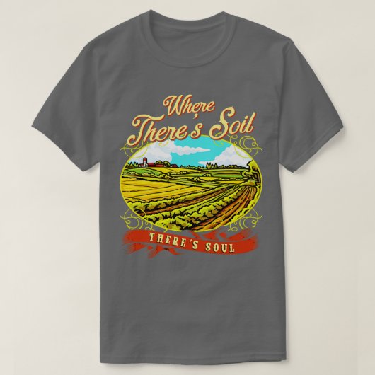 Farmer Farming Gezegden Quotes T-shirt (Design voorkant)