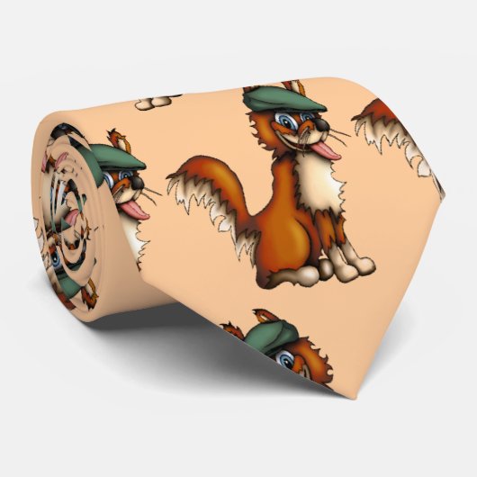 Farmer Fox, gevild stropdas (Opgerold)