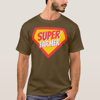 Farmer Gifts Super Farmer T-shirt