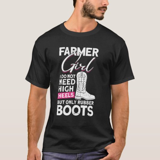Farmer Girl Farmer T-shirt (Voorkant)