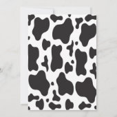 Farmer Girl geïnspireerd op uitnodiging (Achterkant)