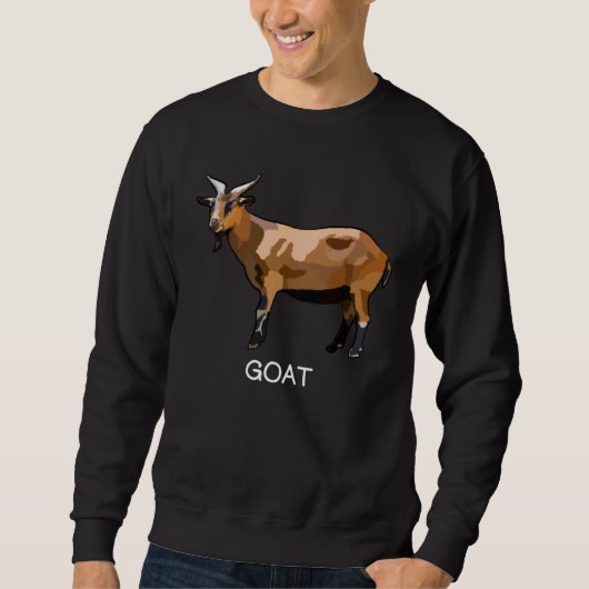Farmer Goat Farm Animal Trui (Voorkant)