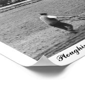 Farmer & horse plow, 1960's Ireland, Co. Meath Poster (Hoek)