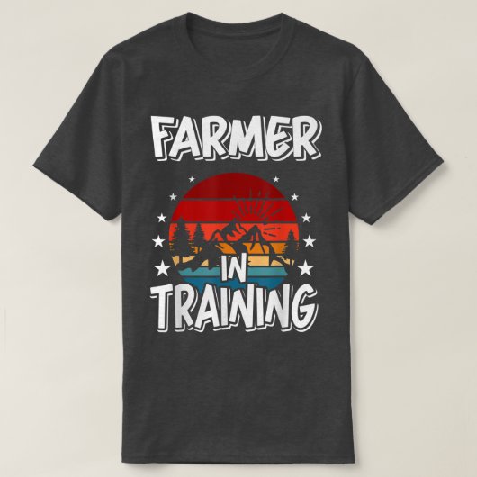 Farmer in Training Future Farmer T-shirt (Design voorkant)